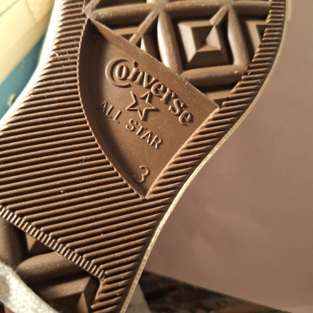 Converse PLAY Commes De Garcons Colab Blue Sneakers Men's 3 Women's 5 Low BLUE - Picture 6 of 8